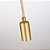 Pendente Kary E14 Ouro Fosco - Nordecor - Imagem 4