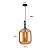 Pendente Glive E27 Âmbar - Nordecor - Imagem 5