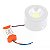 Spot LED Reflex de Sobrepor 10W Redondo Bivolt Branco Ip20 Branco Quente 3000K - Gaya - Imagem 3