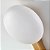 Arandela LED Lolli 5W Branco Quente 3000K Ouro Champagne - Nordecor - Imagem 3