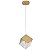 Pendente Bitis 1x G9 Ouro Champagne - Nordecor - Imagem 1