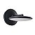 Arandela LED Pyana IP65 10W Branco Quente 3000K Preto - Nordecor - Imagem 1
