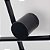 Arandela LED Nien 40+60cm 20W Branco Quente 3000K Preto - Nordecor - Imagem 3
