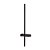 Arandela LED Luvi 60cm 12W Branco Quente 3000K Preto - Nordecor - Imagem 1
