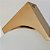 Arandela LED Saka 5W Branco Quente 3000K Ouro Champagne - Nordecor - Imagem 3