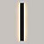 Arandela LED Yeni 70cm IP65 20W Branco Quente 3000K Preto - Nordecor - Imagem 3