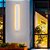Arandela LED Yeni 70cm IP65 20W Branco Quente 3000K Branco - Nordecor - Imagem 2