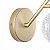 Arandela LED Luse 7W Branco Quente 3000K Ouro Champagne - Nordecor - Imagem 4