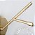 Arandela LED Luse 7W Branco Quente 3000K Ouro Champagne - Nordecor - Imagem 6