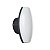 Arandela LED Pako Oval IP65 2W+5W Branco Quente 3000K Preto - Nordecor - Imagem 1
