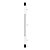 Arandela Led Lina Wall Com 1,2cm 16W Branco Quente 3000K Preto - Nordecor - Imagem 7