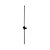 Arandela Led Lina 30*50cm 10W Branco Quente 3000K Preto - Nordecor - Imagem 1