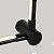 Arandela Led Lina Ret 30*60cm 24W Branco Quente 3000K Preto - Nordecor - Imagem 5