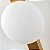 Arandela Led Visa 6W Branco Quente 3000K Dourado - Nordecor - Imagem 4