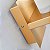 Arandela Led Lomme 2 Mod 12W Branco Quente 3000K Dourado Fosco - Nordecor - Imagem 5