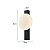 Arandela Led Visa 6W Branco Quente 3000K Preto - Nordecor - Imagem 7