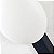 Arandela Led Visa 6W Branco Quente 3000K Preto - Nordecor - Imagem 4
