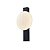 Arandela Led Visa 6W Branco Quente 3000K Preto - Nordecor - Imagem 3