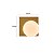 Arandela Led Zania 6W Branco Quente 3000K Dourado - Nordecor - Imagem 6