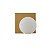 Arandela Led Zania 6W Branco Quente 3000K Dourado - Nordecor - Imagem 1