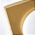Arandela Led Zania 6W Branco Quente 3000K Dourado - Nordecor - Imagem 5