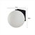 Arandela LED Saka 5W Branco Quente 3000K Preto - Nordecor - Imagem 4
