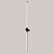 Arandela Led Lina 40*60cm 13W Branco Quente 3000K Preto - Nordecor - Imagem 3