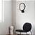 Arandela LED Zahal 15W Branco Quente 3000K Preto - Nordecor - Imagem 2