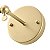 Arandela Teas 1x G9 1x Gu10 10cm Dourado Fosco - Nordecor - Imagem 3