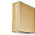 Arandela LED Wadra 8W Branco Quente 3000K Dourado Fosco - Nordecor - Imagem 4