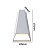 Arandela Led Drie 6W IP65 Branco Quente 3000K Branco ABS - Nordecor - Imagem 3