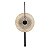 Arandela LED Sowa 7W Branco Quente 3000K Preto e Ambar - Nordecor - Imagem 1