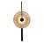 Arandela LED Sowa 7W Branco Quente 3000K Preto e Ambar - Nordecor - Imagem 3