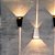 Arandela Led Drie 6W IP65 Branco Quente 3000K Preto ABS - Nordecor - Imagem 2