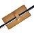 Arandela Tosh Duo 2x G9 Dourado Fosco e Preto - Nordecor - Imagem 3