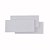 Arandela LED Wolle Quadrado IP20 10W Branco Quente 3000K Branco - Nordecor - Imagem 1