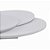 Arandela LED Wolle Oval IP20 10W Branco Quente 3000K Branco - Nordecor - Imagem 4