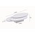 Arandela LED Wolle Oval IP20 10W Branco Quente 3000K Branco - Nordecor - Imagem 5