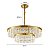 Pendente Led Zylo 2 Mod 54W Branco Quente 3000K Dourado Brilho - Nordecor - Imagem 5