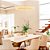 Pendente Led Jou Cir 80cm 60W Branco Quente 3000K Dourado Brilho - Nordecor - Imagem 2