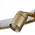 Pendente LED Lilla 60 cm com 3m 3x 3W 39W Branco Quente 3000K Ouro Fosco - Nordecor - Imagem 3