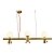 Pendente Teas 2m 3g9 3gu10 10cm Dourado Fosco - Nordecor - Imagem 2