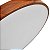 Pendente Led Oris 60cm 36W Branco Quente 3000K Imbuia - Nordecor - Imagem 5