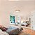 Pendente Led Oris 60cm 36W Branco Quente 3000K Imbuia - Nordecor - Imagem 2