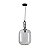 Pendente Glive E27 Cristal - Nordecor - Imagem 1