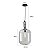 Pendente Glive E27 Cristal - Nordecor - Imagem 6