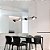 Pendente LED Zavi 28W Branco Quente 3000K Preto - Nordecor - Imagem 2
