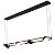 Pendente LED Zavi 28W Branco Quente 3000K Preto - Nordecor - Imagem 3