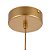 Pendente LED Mya 3W Branco Quente 3000K Dourado - Nordecor - Imagem 5