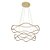 Pendente LED Tamis 48/63cm 115W Branco Quente 3000K Bronze - Nordecor - Imagem 1